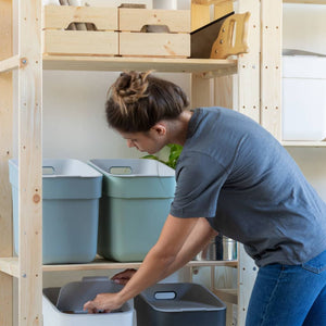 Curver Pattumiera Ready to Collect 20L Verde Menta 443846