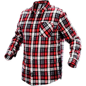 Topex 81-540-xl camicia in flane la fantasia scozzese rosso-bi ds