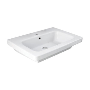 Lavabo serie resort rak ceramics con monoforo 65cm