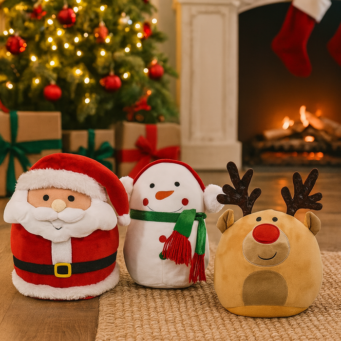 1 FERMAPORTA NATALIZIO H25 CM ASSORTITO