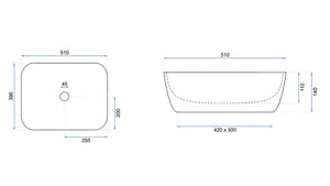 Lavabo Da Appoggio Rea Freja Travertine Matt