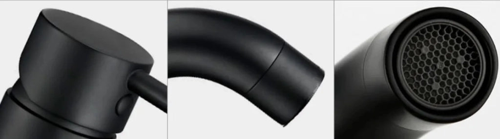 Rubinetto Da Lavabo Rea Lungo Black Low