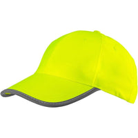 Topex 81-793 cappello con tesa a alta visibilità , giallo