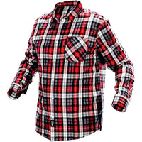 Topex 81-540-m camicia in flanel la fantasia scozzese rosso-bi ds
