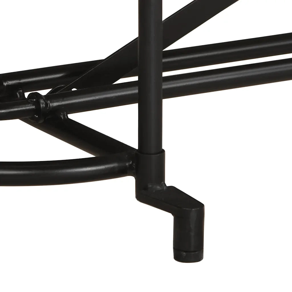 vidaXL Tavolo Consolle 110x42x76 cm in Legno Massello Grezzo di Mango