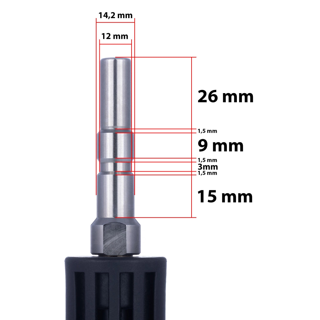 Adattatore per Idropulitrice compatibile con Nilfisk e Kranzle D12 – Bayonet Kärcher K | Pressione Max 160 BAR