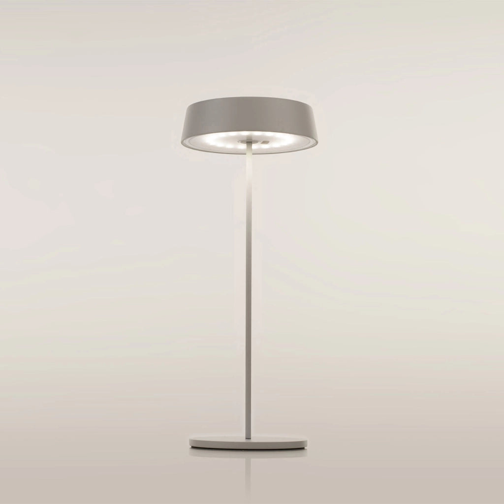Lampada da tavolo ricaricabile NORRIS bianco