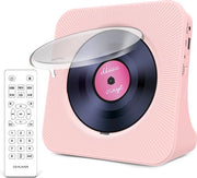 lettore di CD portatile multifunzionale con Bluetooth e radio FM per gli appassionati di musica