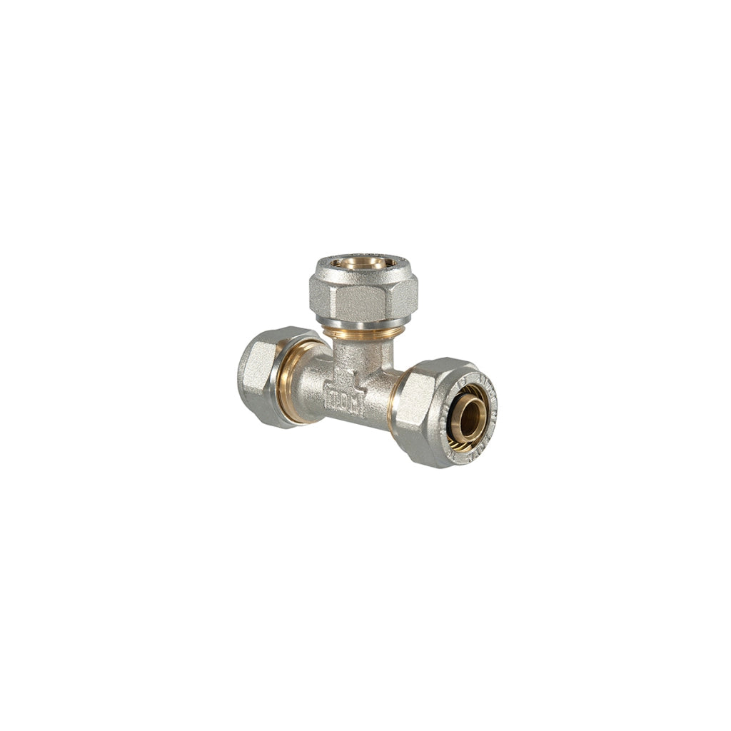 RACCORDO TEE A COMPRESSIONE PER MULTISTRATO- 20x20x20- TDMB- pezzi 1