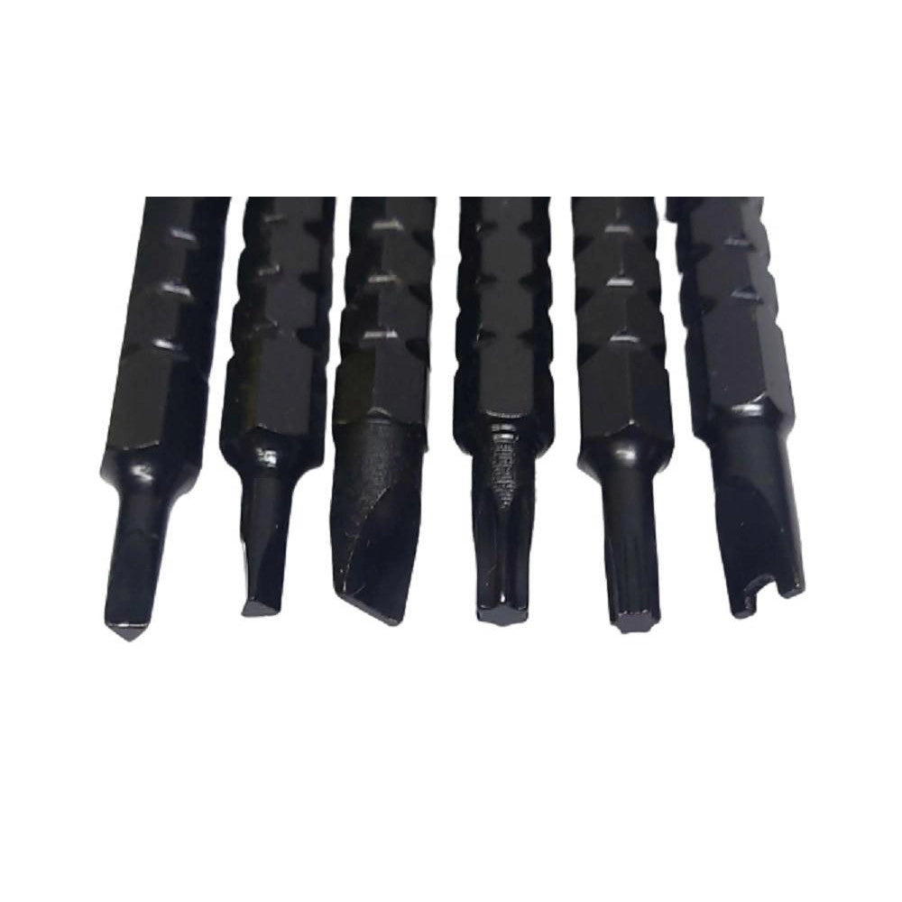 Trade Shop - Set Cacciavite A Cricchetto 13 In 1 Multifunzione Inserti Punte Magnetiche 07359 -