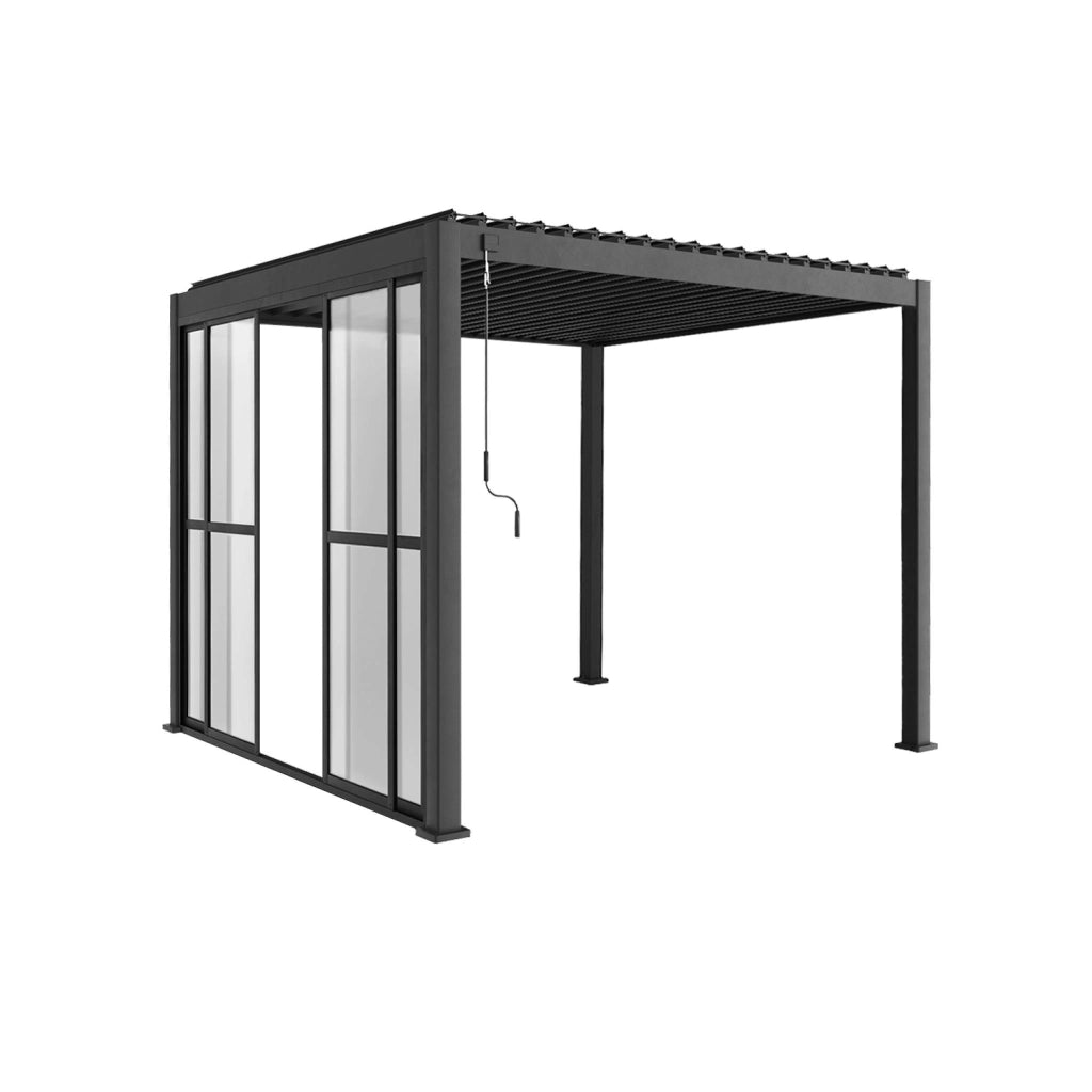 Porta scorrevole per pergola triomphe, 3 m, antracite