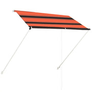 Tenda da Sole | Tenda parasole Retrattile 200x150 cm Arancione e Marrone