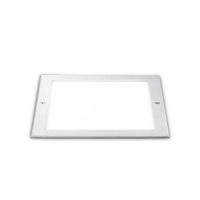 Faretto Ad Incasso Moderno Taurus Metallo Grigio Led 21W 3000K Ip67