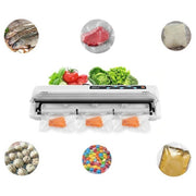 Trade Shop - Macchina Per Sottovuoto Alimenti 30 Cm Confeziona Cibo Casa 110w Vs6620 -
