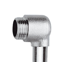 Portagomma a squadra per gas metano maschio