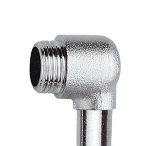 Portagomma a squadra per gas metano maschio