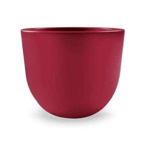 VASO Fioriera in RESINA EGGY UOVO interno ed esterno VARI COLORI 55 cm FOTO REAL Color: ROSSO ORIENTE