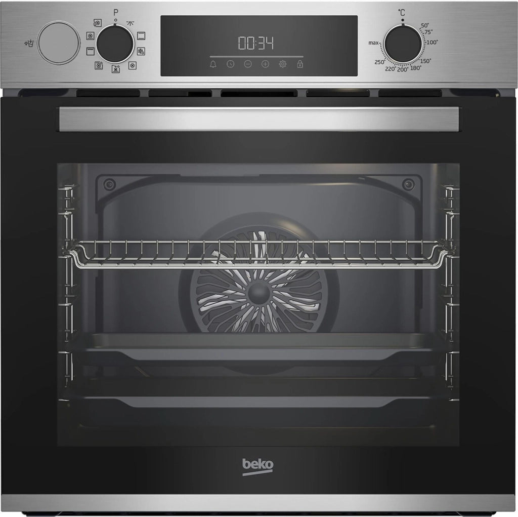 Beko Forno Multifunzione BBIS12300XDE Assistito a Vapore SteamAssist, b300, 9 Funzioni, A+, Acciaio Inox