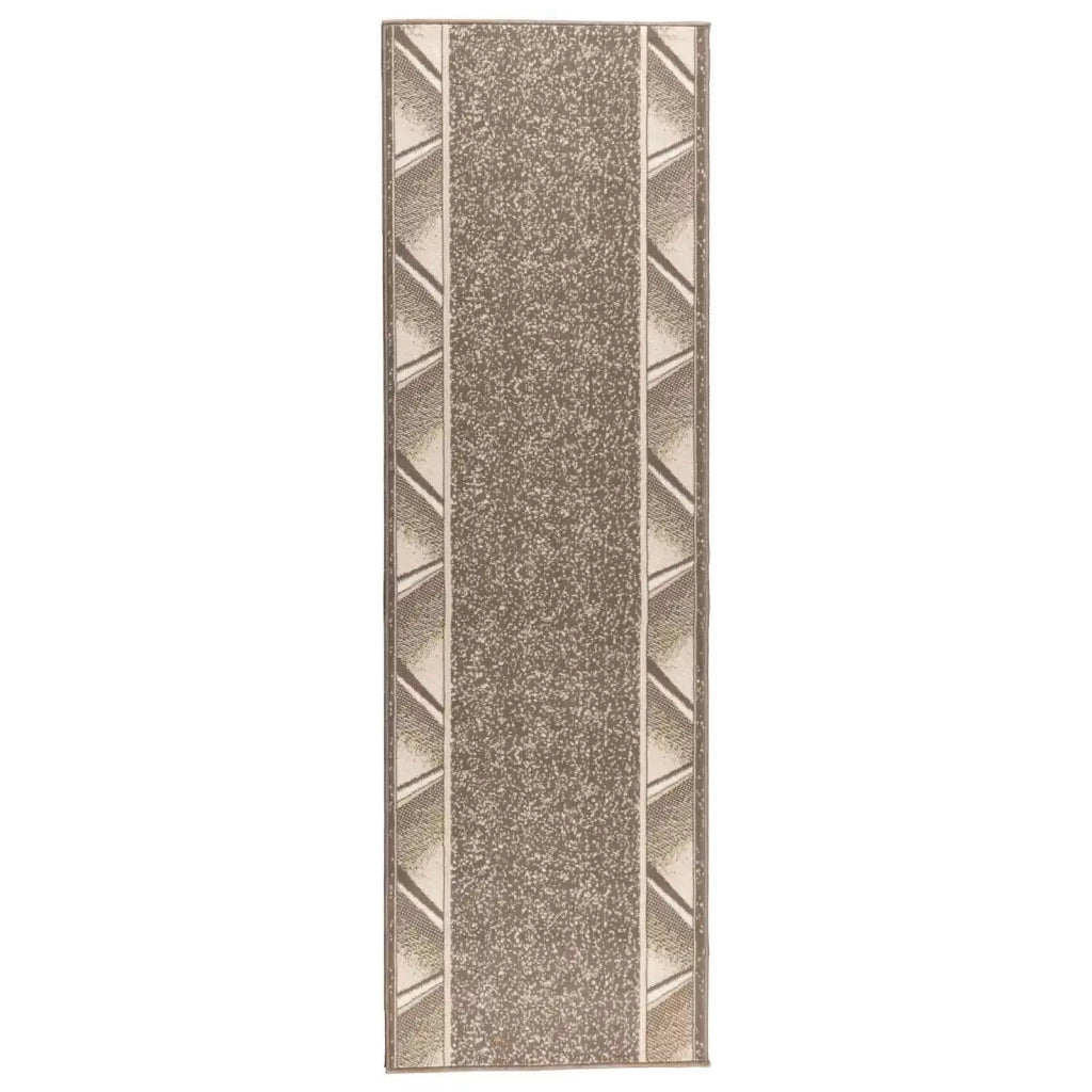 Tappeto Runner FLORNES Tessuto Tortora 100 x 150 cm PP 7 mm 42057436