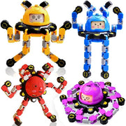 Giocattoli per Fidget 4 pezzi - Riduzione dello Stress - Giocattoli per Autismo - Giocattoli per Fidget per Bambini - Attività da Viaggio - Strumenti di Supporto allo Stress Effettivi - Giocattoli per Riduzione dello Stress