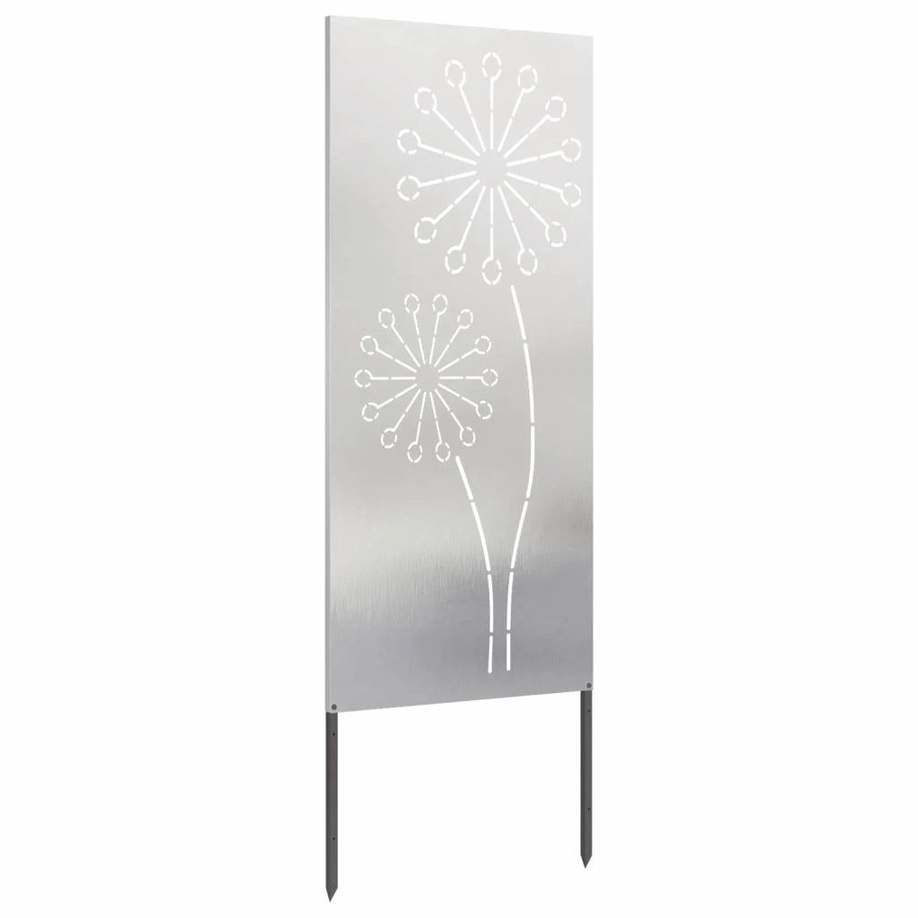 Schermo per privacy in giardino Traforo Argento 50 x 140 cm 876305