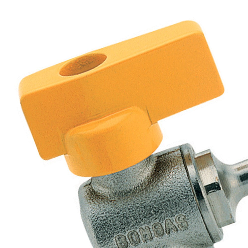 Rubinetto a sfera maschio a squadra per gas gpl