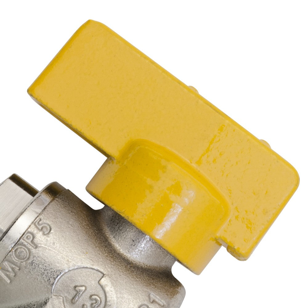 Rubinetto a sfera femmina a squadra per gas gpl