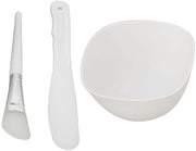 Kit di miscelazione a 3 pezzi - miscelatore - spazzola in silicone - spatola - DIY - per kit di maschere per il viso - set di maschere per il viso
