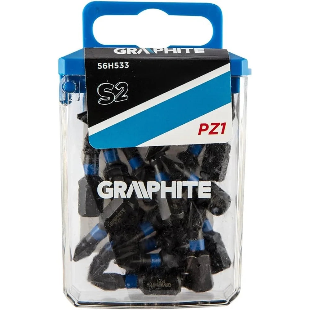 Topex 56h533 inserti ad impatto o pz1 x 25 mm, 20 pz ds