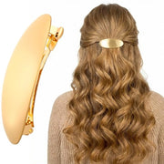 Spilla per Capelli in Acciaio Inossidabile - Decorazione - Chiusura a Piastra - Dimensioni 8,5 × 3 × 2 cm - Klem per Capelli