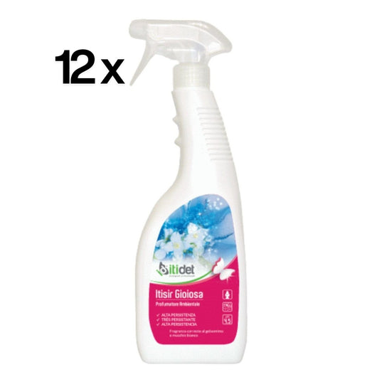 Itisir Gioiosa 12 Pezzi x 750 ml, Deodorante Detergente Profumato Antistatico | Itidet