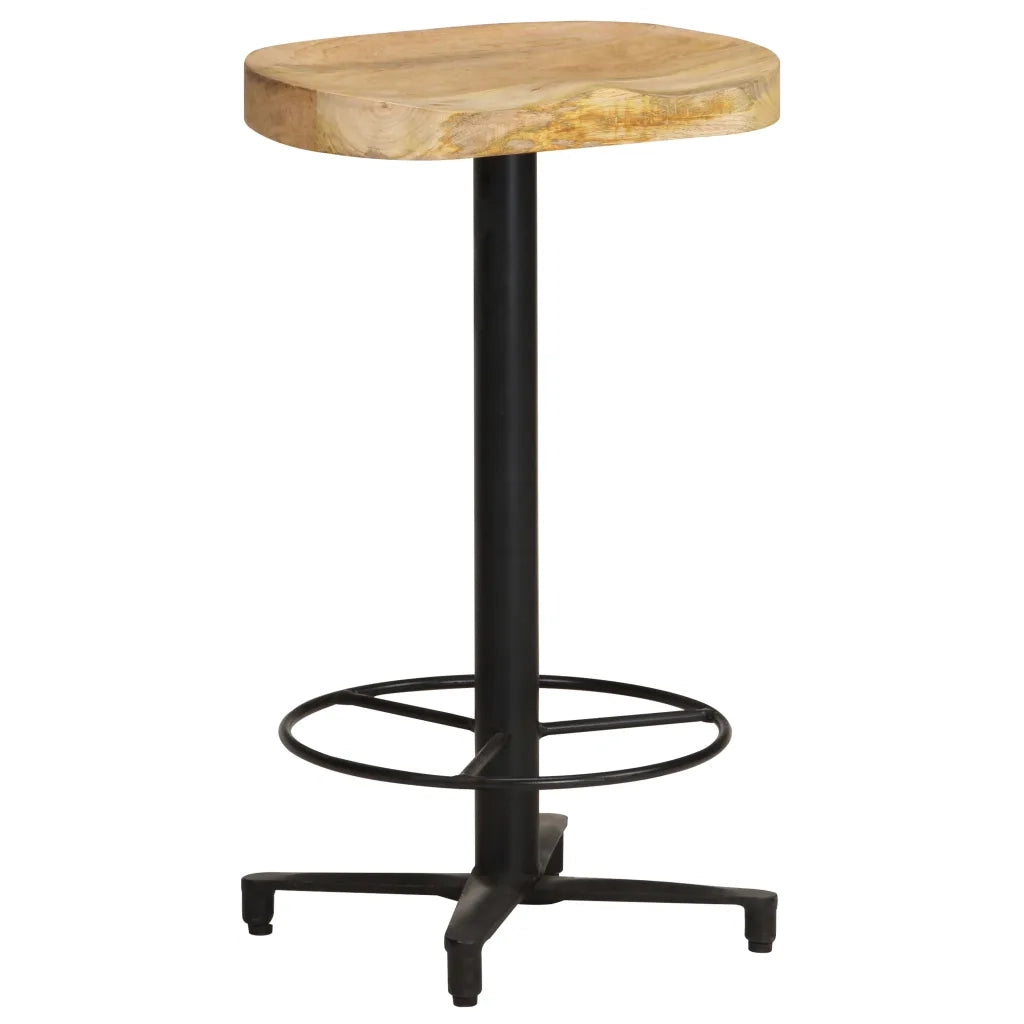 Sgabelli da Bar 2 pz 66 cm in Legno Massello di Mango cod mxl 66706