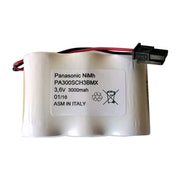 Batteria Ricaricabile Ni-Mh 3,6V 3000mAh compatibile con Honeywell TDI 3,6V 2200mAh 51199942-300 (061107-01)