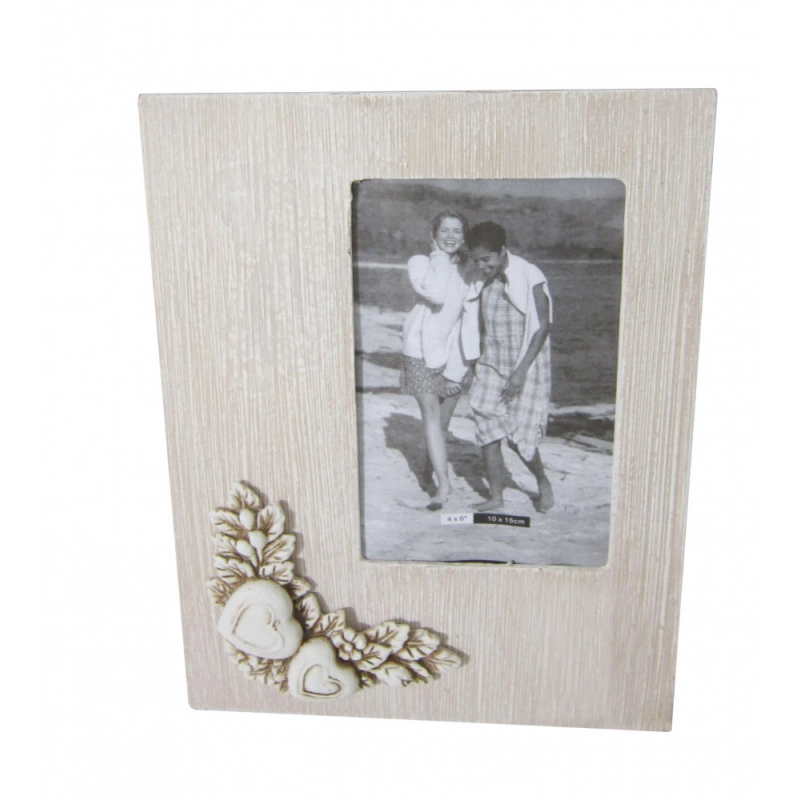 PORTAFOTO SHABBY CHIC RETTANGOLARE TORTORA 10 X 15