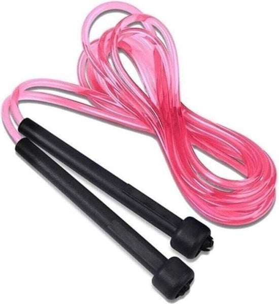 Touw per saltare per adulti e bambini - fitness crossfit - materassino per saltare rosso