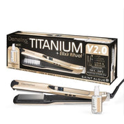 Piastra Piastra a Vapore TITANIUM V2 ELIXIR RITUAL DEMELISS - 5 livelli di temperatura - Serbatoio 30ml - Fino a 230c