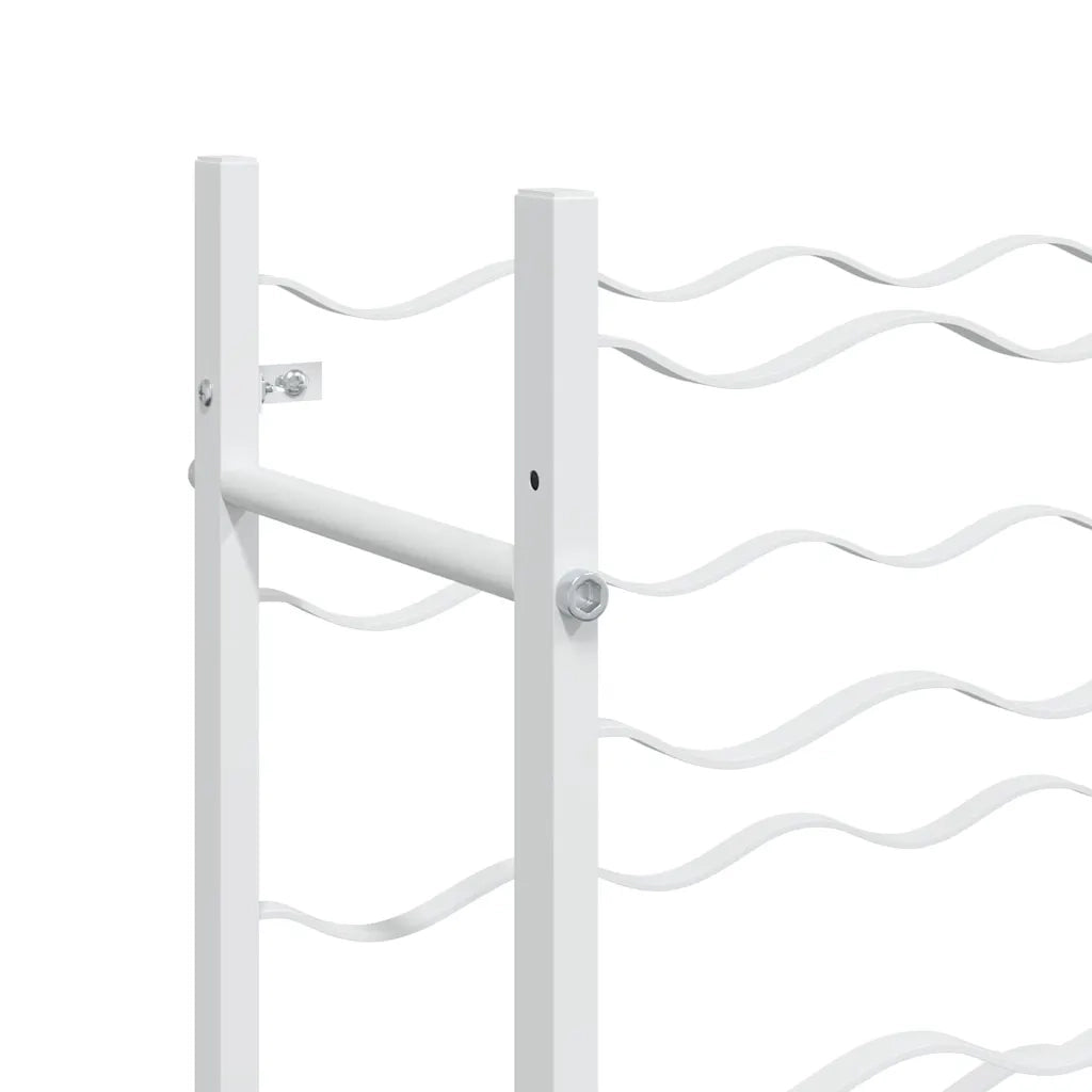 Portabottiglie per 72 Bottiglie Metallo Bianco CFW5640763