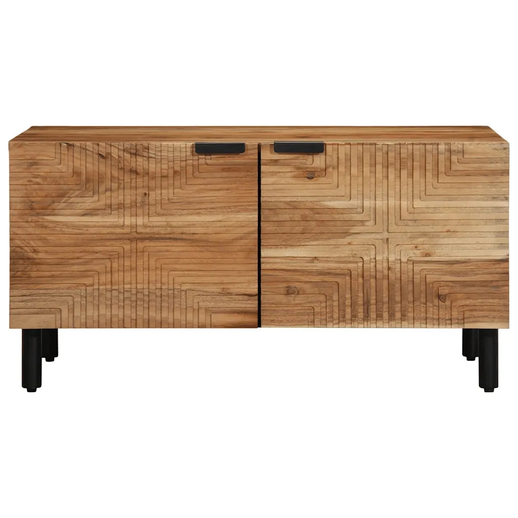 Tavolino da salotto | Tavolino da caff¨¨ | Tavolino da Soggiorno 80x50x40 cm Legno Massello di Acacia