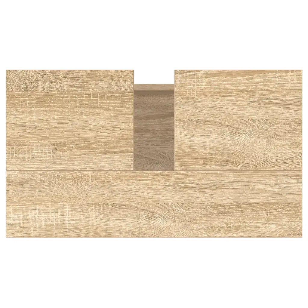 Mobile da Bagno Rovere Sonoma 58x33x60 cm in Legno Multistrato 831591