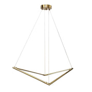 Lampada Da Soffitto Led App1776-cp Brush Gold