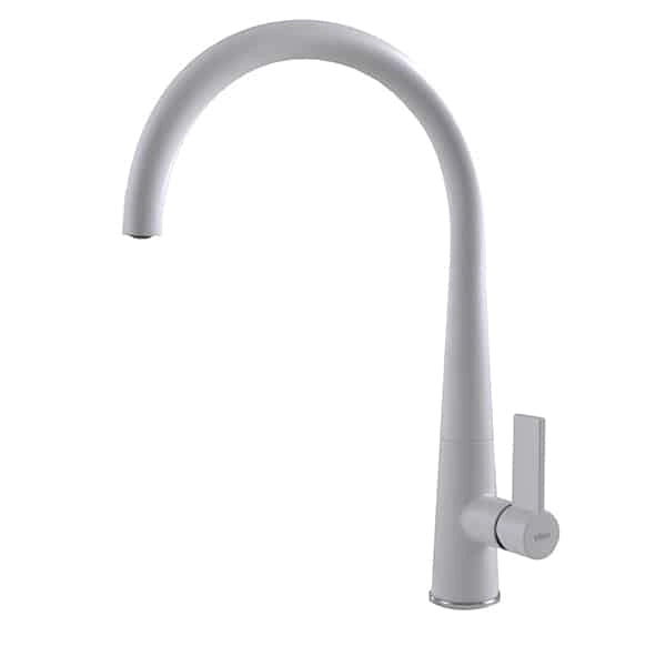 Rubinetto Miscelatore Cucina Elleci Athena Metaltek Grigio Aluminium MMKATH79