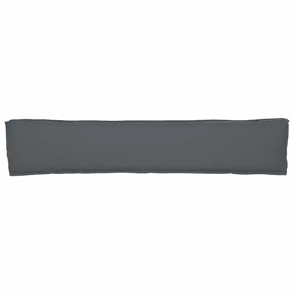 Cuscino per pallet Antracite 200 x 40 x 8 cm Tessuto Oxford 42001678
