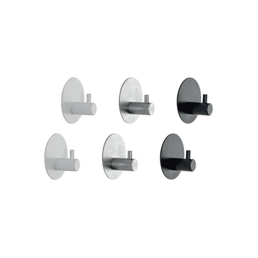 SET 2 APPENDINI MULTIUSO METAL COLORI ASSORTITI