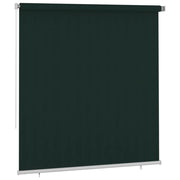 Tenda a Rullo per Esterni 220x230 cm Verde Scuro HDPE 312830