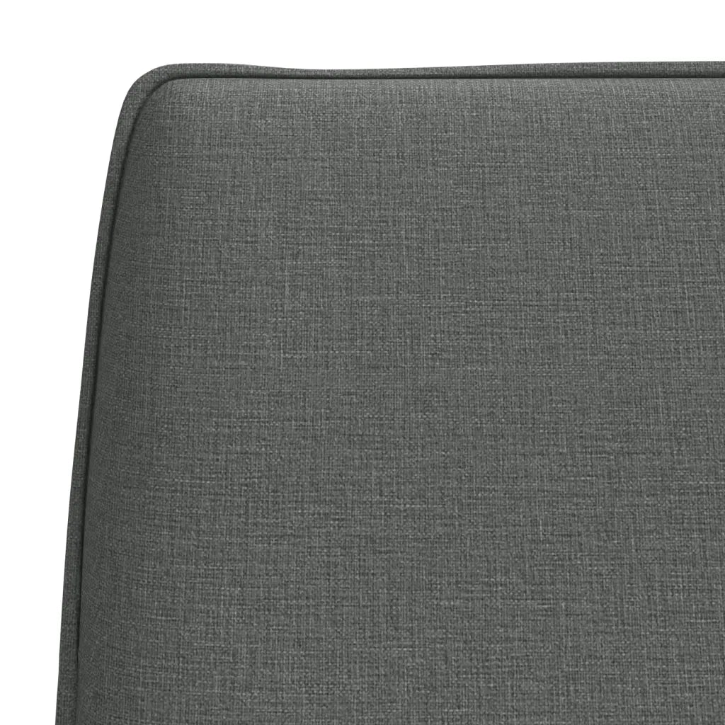 Panca Grigio Scuro 100x75x76 cm in Tessuto 351322