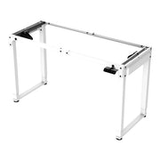 Gamba elettrica per tavolo con altezza regolabile in acciaio legato altezza 70-115 cm bianca 03_0010262