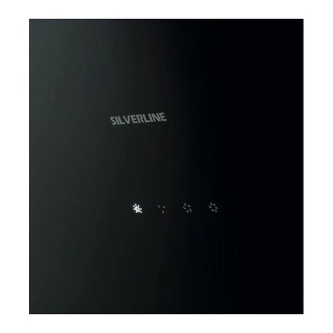 Silverline 3457 SOHO Cappa aspirante a parete Nero 627 m³/h A