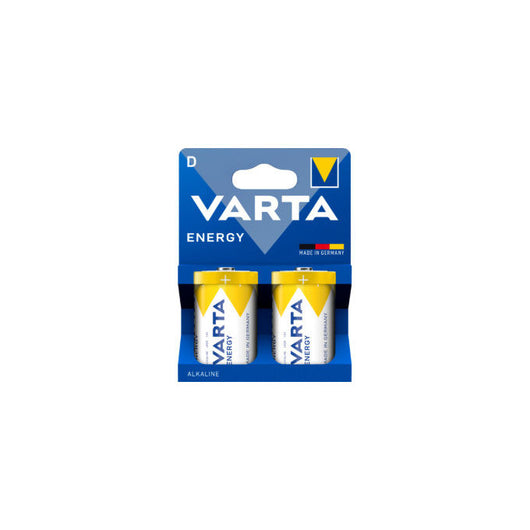 Varta, Pila Alcalina LR20, 1.5V, Blister da 2
