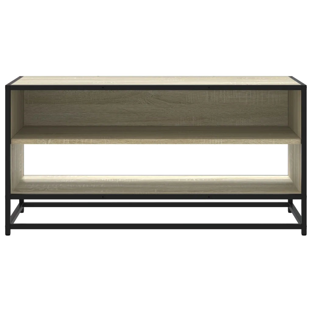Mobile TV | Armadietto TV | Mobile Porta TV Rovere Sonoma 91x40x46 cm Legno Multistrato e Metallo