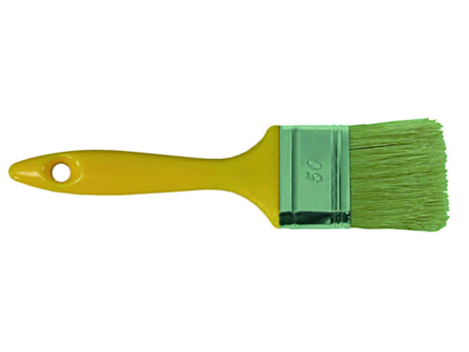 PENNELLESSE SETOLA BIONDA MANICO PLASTICA- - mm.20x12x40 - 12 pezzi FEUDO
